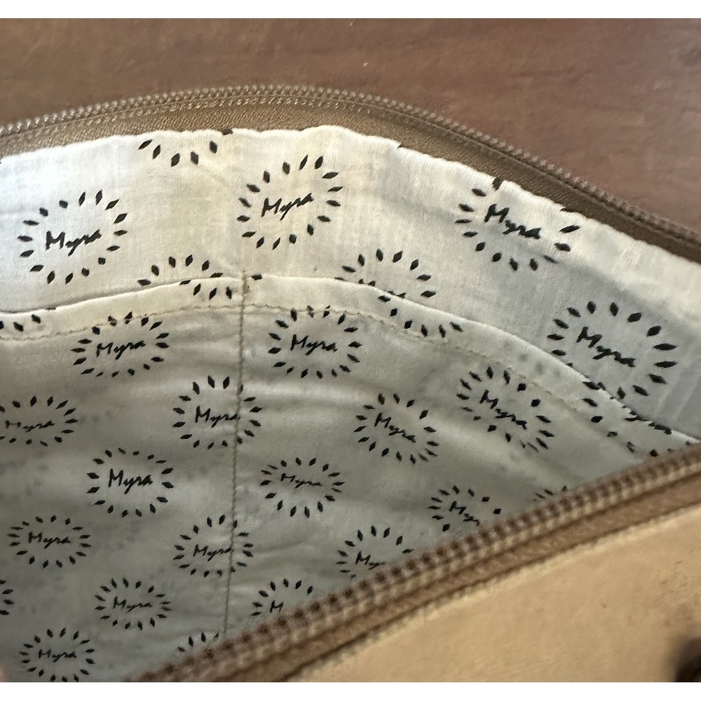 Myra Bag Handmade Boho Western Crossbody Bag Purse Cowhide Leather NEW - Picture 8 of 11